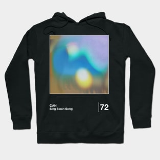 Sing Swan Song / Minimalist Style Graphic Design Hoodie